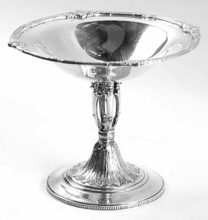 Marquise (Silverplate, Hollowware) Medium Silverplate Compote by International Silver-1