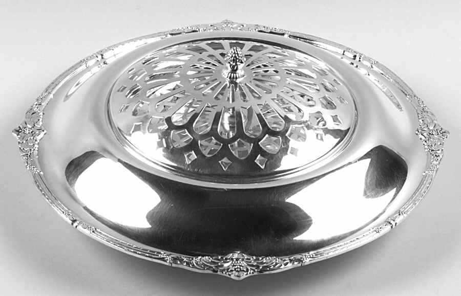 Marquise (Silverplate, Hollowware) Round Silverplate Centerpiece by International Silver-1