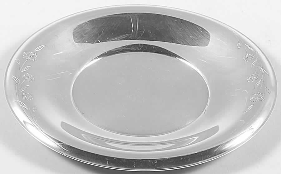 Springtime (Silverplate, Hollowware) Small Plated Sandwich Plate by International Silver-1