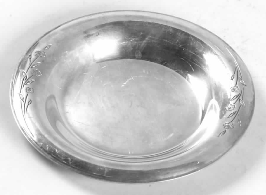 Springtime (Silverplate, Hollowware) Medium Silverplate Bon Bon Bowl by International Silver-1