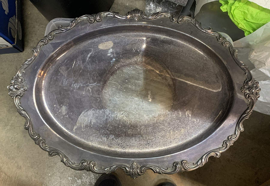 Orleans (Silverplate, Hollowware) 23" Waiter Tray by International Silver-1
