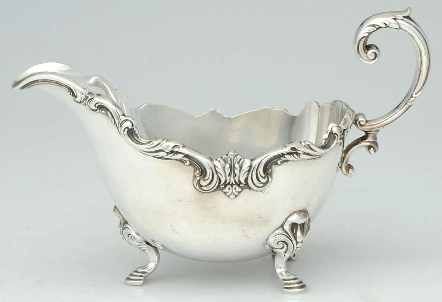 Orleans (Silverplate, Hollowware) Plated Gravy Boat No Underplate by International Silver-1