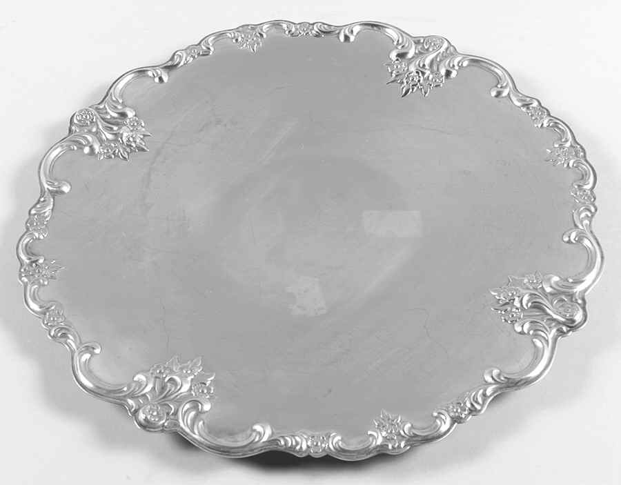Orleans (Silverplate, Hollowware) 12" Sandwich Plate by International Silver-1