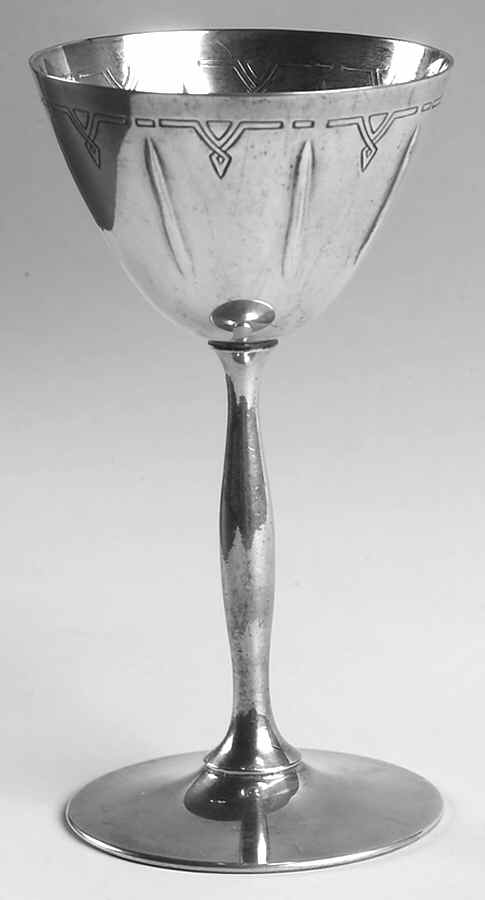 Paris (Silverplate, Hollowware) Silverplate Wine Goblet by International Silver-1
