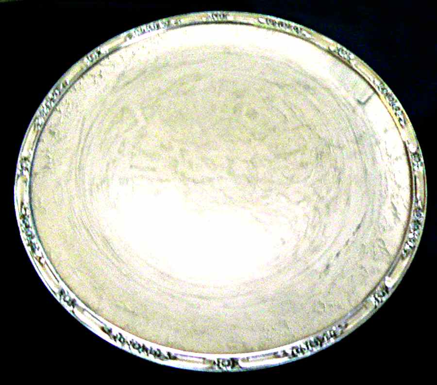 Primrose II (Silverplate, Hollowware) Silverplate Footed Cake Plate by International Silver-1