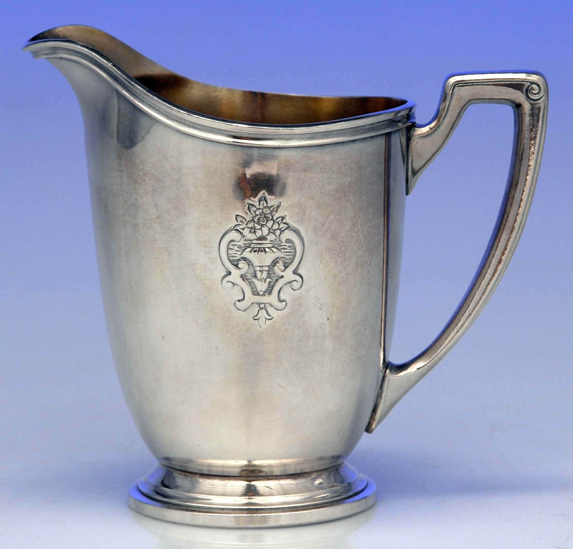 Princess-Lady Doris (Silverplate, Hollowware) Silverplate Mini Creamer by International Silver-1