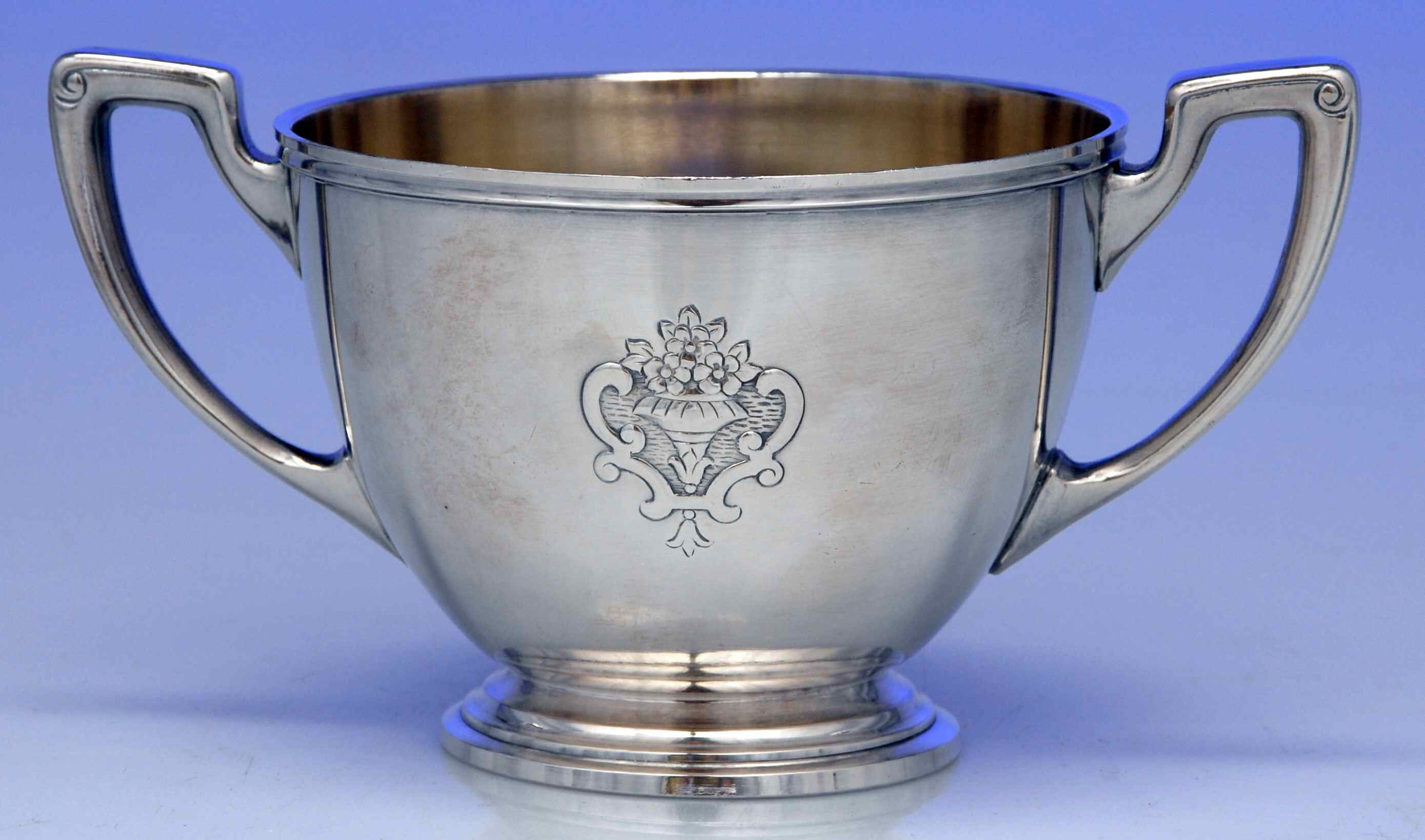 Princess-Lady Doris (Silverplate, Hollowware) Silverplate Open Sugar Bowl by International Silver-1