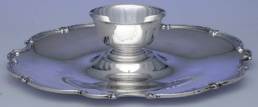 Reflection (Silverplate, Hollowware) 2 Piece Chip & Dip Set by International Silver-1