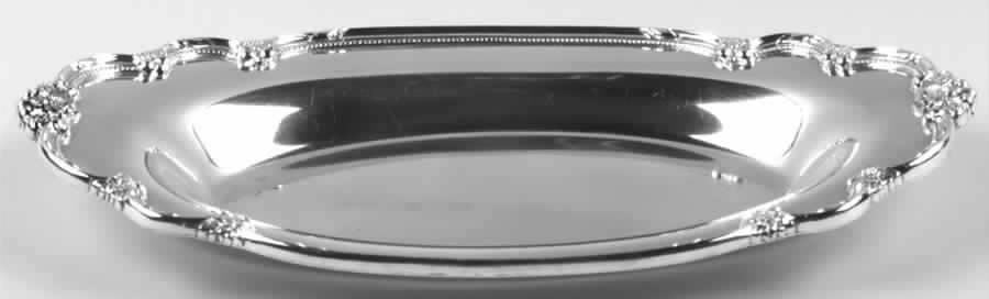 Remembrance (Silverplate, Hollowware) Silverplate Bread Tray by International Silver-1