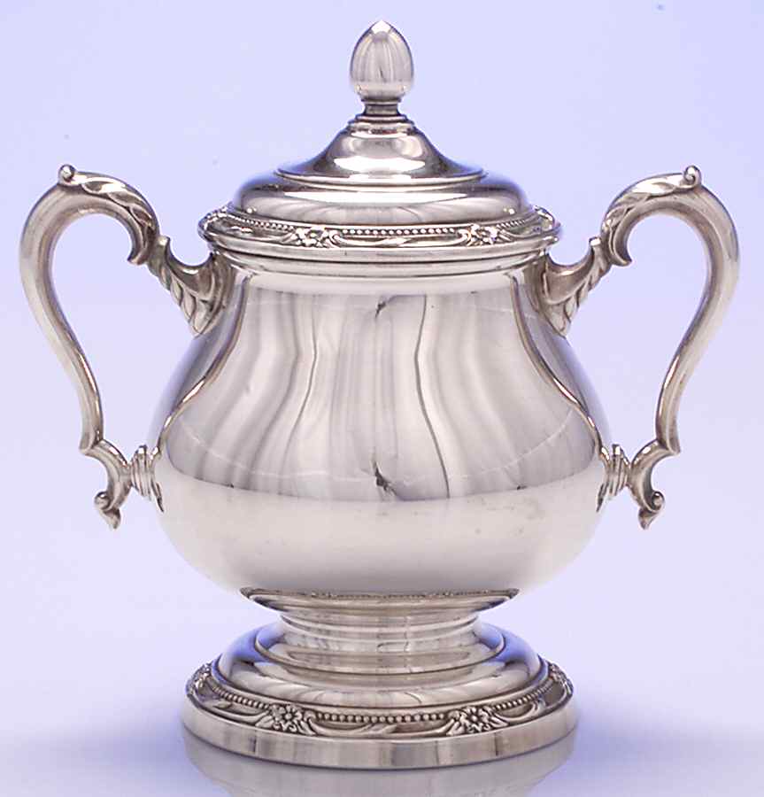 Remembrance (Silverplate, Hollowware) Sugar Bowl & Lid by International Silver-1