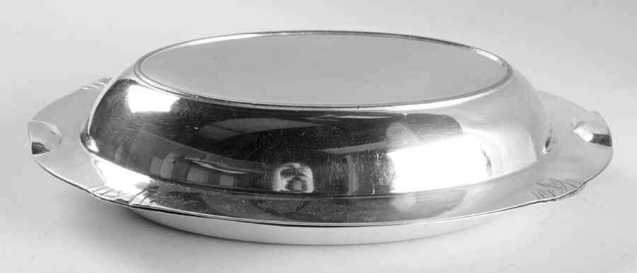 Silhouette (Silverplate, Hollowware) Double Vegetable Bowl by International Silver-1