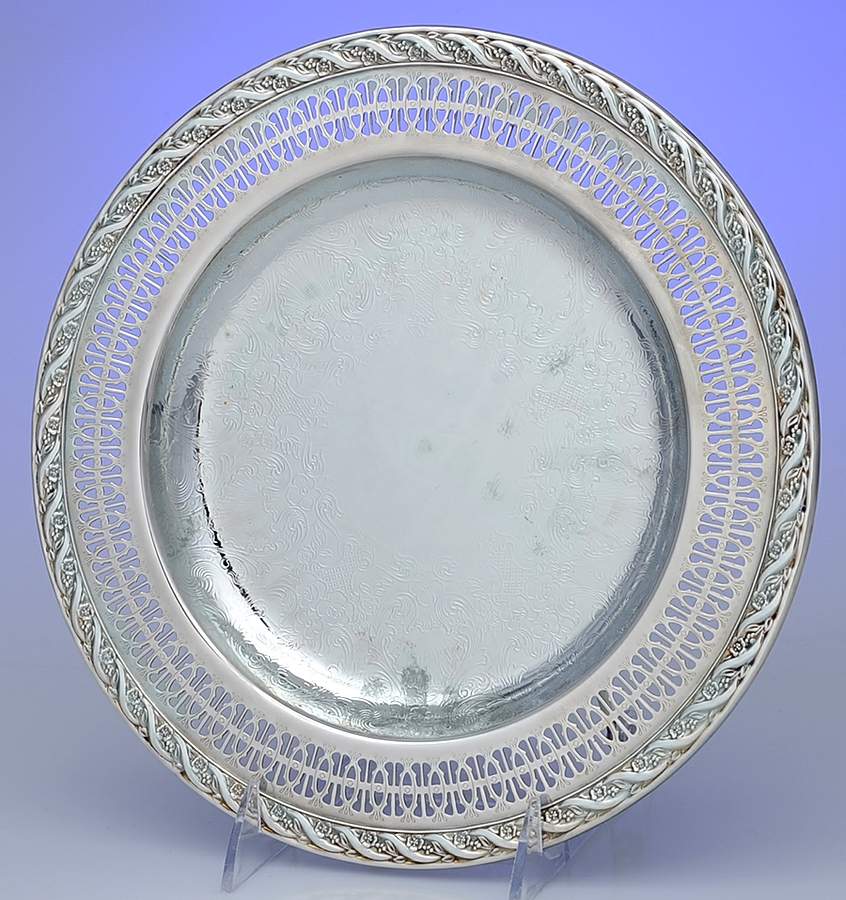 Spring Flower (Silverplate, Hollowware) Relish, No Glass Liner by International Silver-1