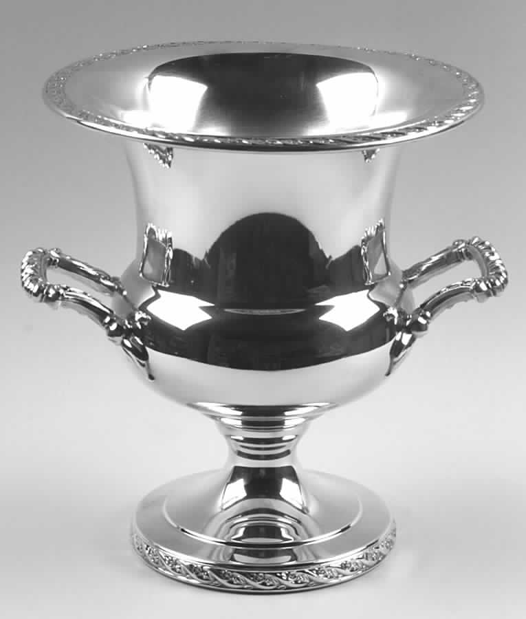 Spring Flower (Silverplate, Hollowware) Wine Cooler by International Silver-1