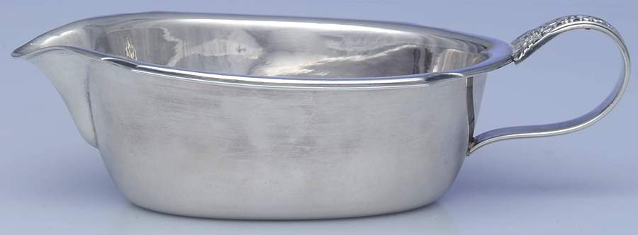 Spring Garden (Silverplate, Hollowware) Plated Gravy Boat No Underplate by International Silver-1