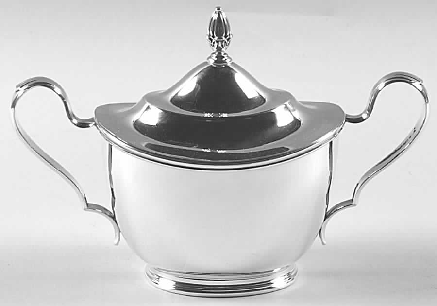 Richmond (Sterling, Hollowware) Sugar Bowl & Lid by International Silver-1