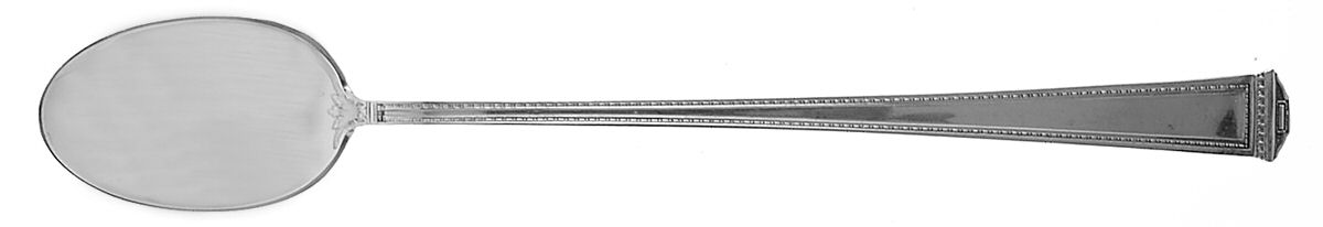Pantheon (Sterling, 1920, Monograms) Iced Tea Spoon by International Silver-1