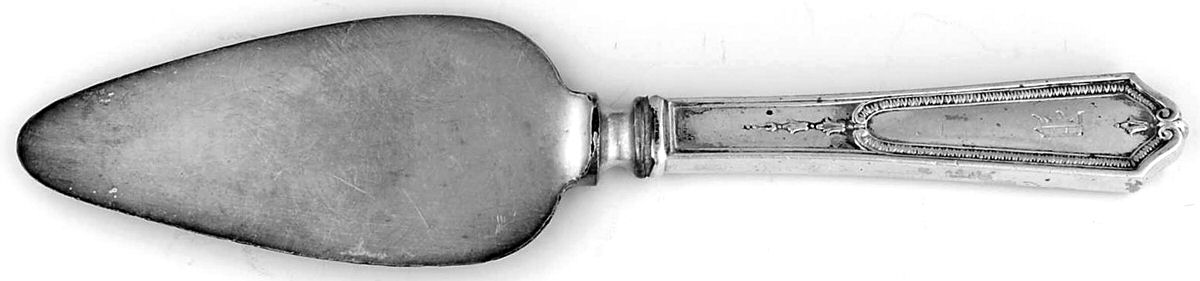 Georgian Maid (Sterling, 1923) Cheese Server with Silverplate Blade by International Silver-1