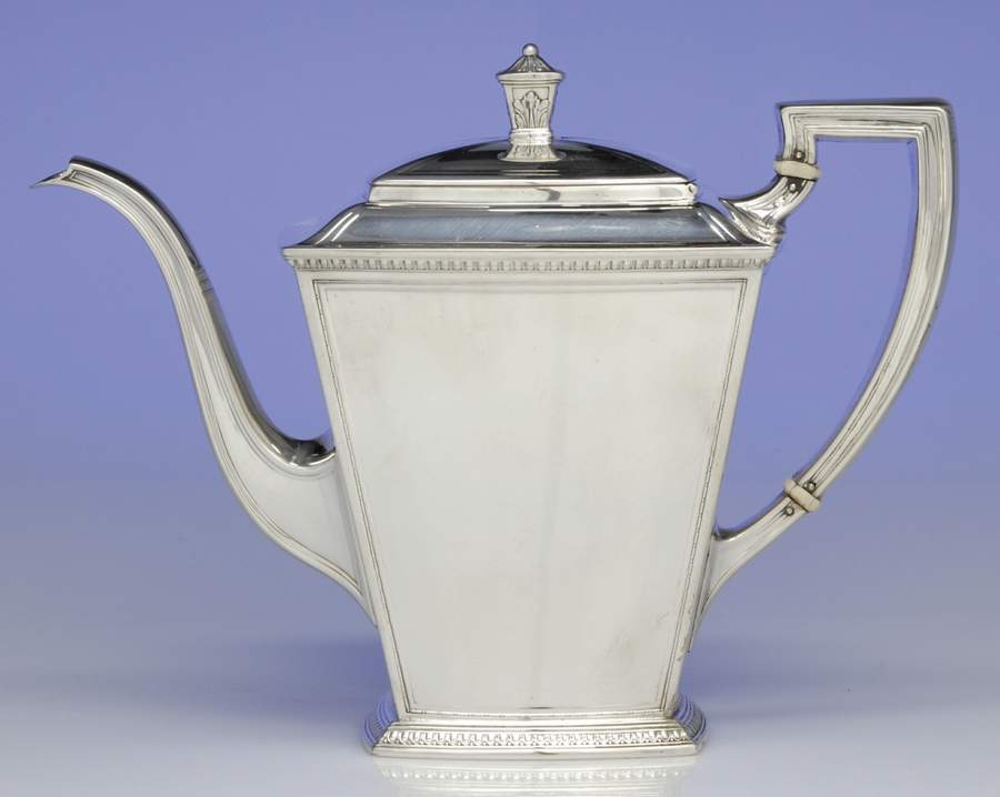 Pantheon (Sterling, 1920, Hollowware) Coffee Pot by International Silver-1