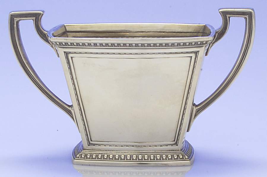 Pantheon (Sterling, 1920, Hollowware) Mini Open Sugar Bowl by International Silver-1