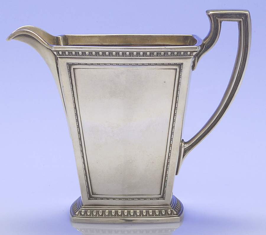 Pantheon (Sterling, 1920, Hollowware) Mini Creamer by International Silver-1