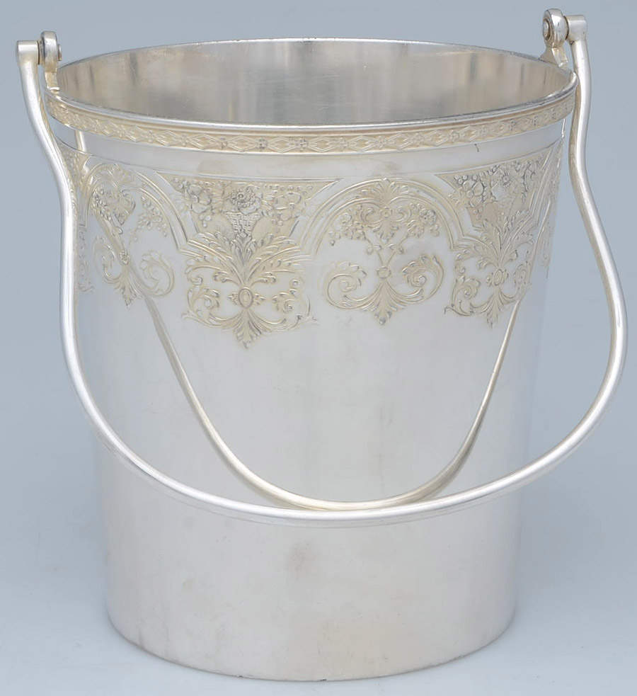 Paisley (Silverplate, Hollowware) Ice Bucket by International Silver-1