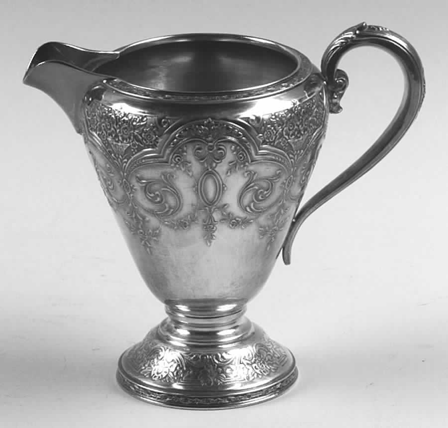 Paisley (Silverplate, Hollowware) Silverplate Mini Creamer by International Silver-1