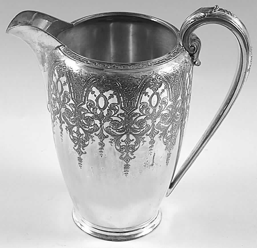 Paisley (Silverplate, Hollowware) 48 Oz Pitcher by International Silver-1