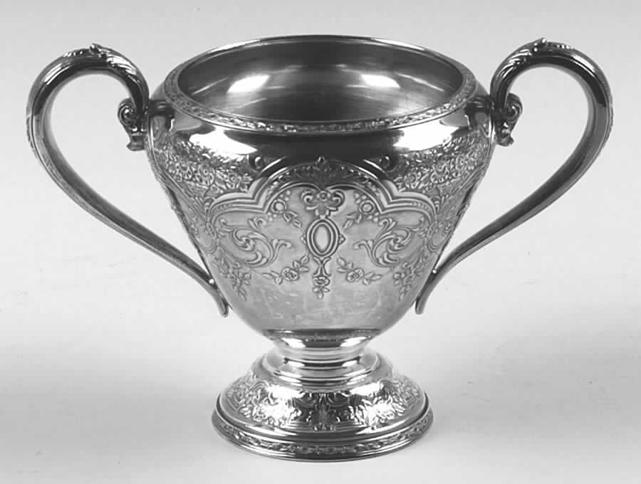 Paisley (Silverplate, Hollowware) Silverplate Mini Open Sugar by International Silver-1