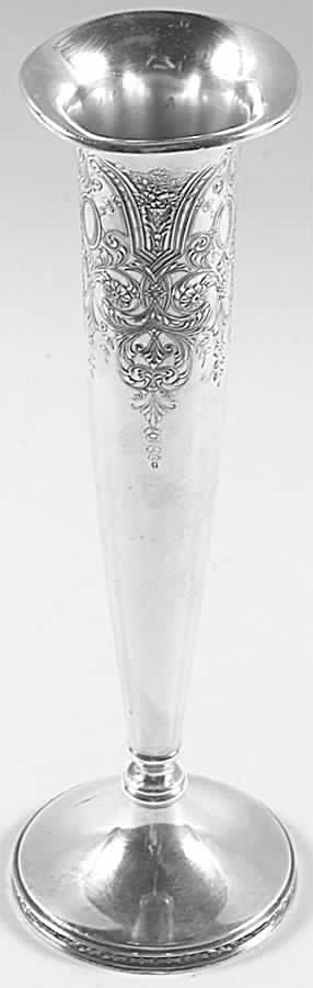 Paisley (Silverplate, Hollowware) Silverplate Bud Vase by International Silver-1