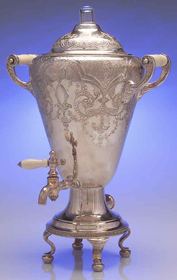 Paisley (Silverplate, Hollowware) Percolator with Lid by International Silver-1