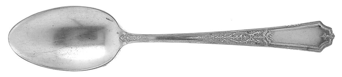 Ancestral (Silverplate, 1924, Monograms) Tablespoon (Serving Spoon) by International Silver-1