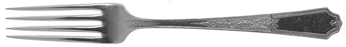Ancestral (Silverplate, 1924, Monograms) Fork by International Silver-1