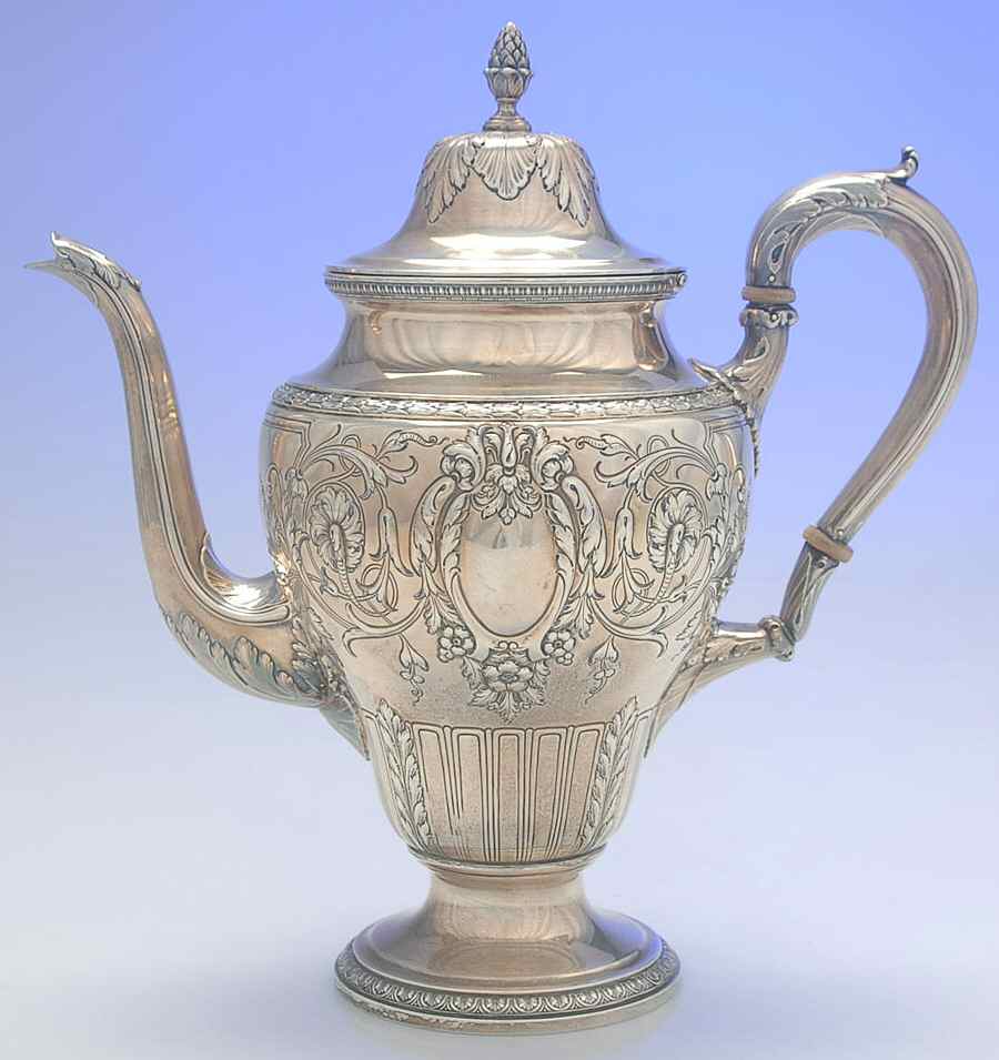 Fontaine (Sterling, 1924, Hollowware) Coffee Pot by International Silver-1