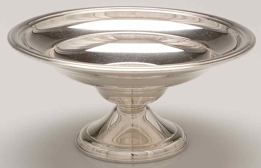 Berkeley (Sterling, 1915, Hollowware) Weighted Round Compote (Height X Width) by International Silver-1