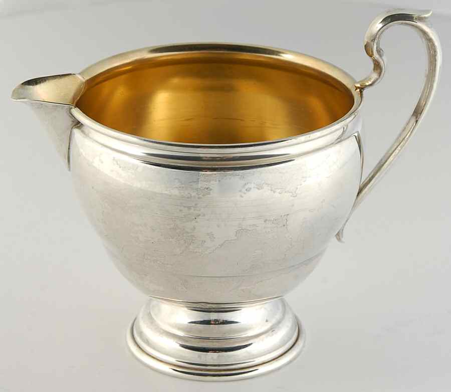 Berkeley (Sterling, 1915, Hollowware) Mini Creamer by International Silver-1