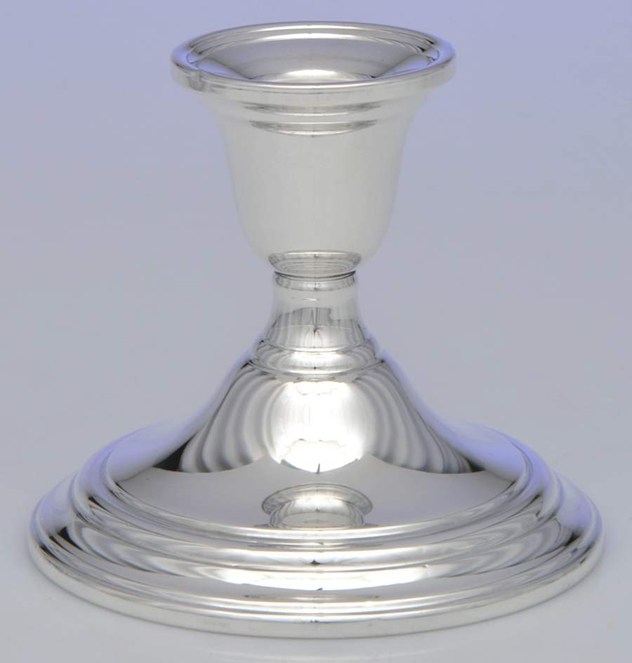 Berkeley (Sterling, 1915, Hollowware) Weighted Candleholder by International Silver-1