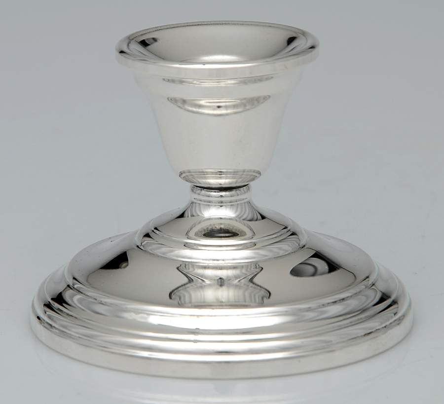 Berkeley (Sterling, 1915, Hollowware) Weighted Candleholder by International Silver-1