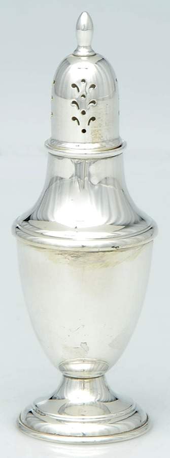 Berkeley (Sterling, 1915, Hollowware) Salt Shaker by International Silver-1