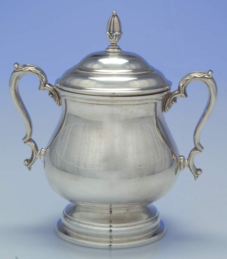 Deerfield-Beacon Hill (Sterling, 1913, Hollowware) Sugar Bowl No Lid by International Silver-1