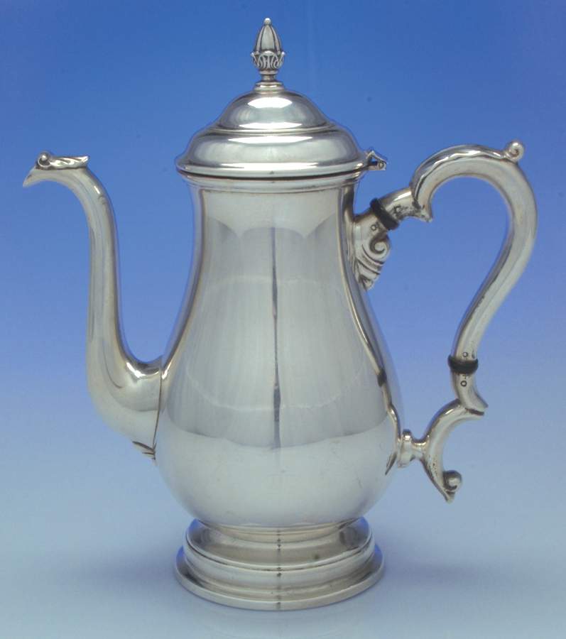 Deerfield-Beacon Hill (Sterling, 1913, Hollowware) Coffee Pot by International Silver-1