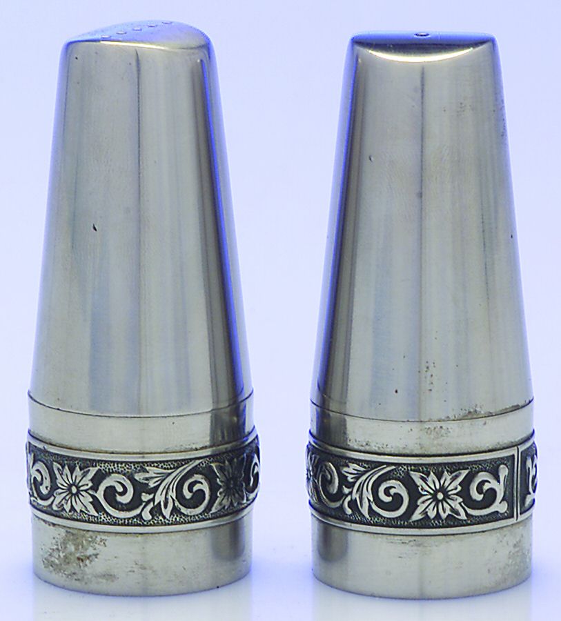 Di Lido (Stainless, Hollowware) Salt and Pepper Set by International Silver-1