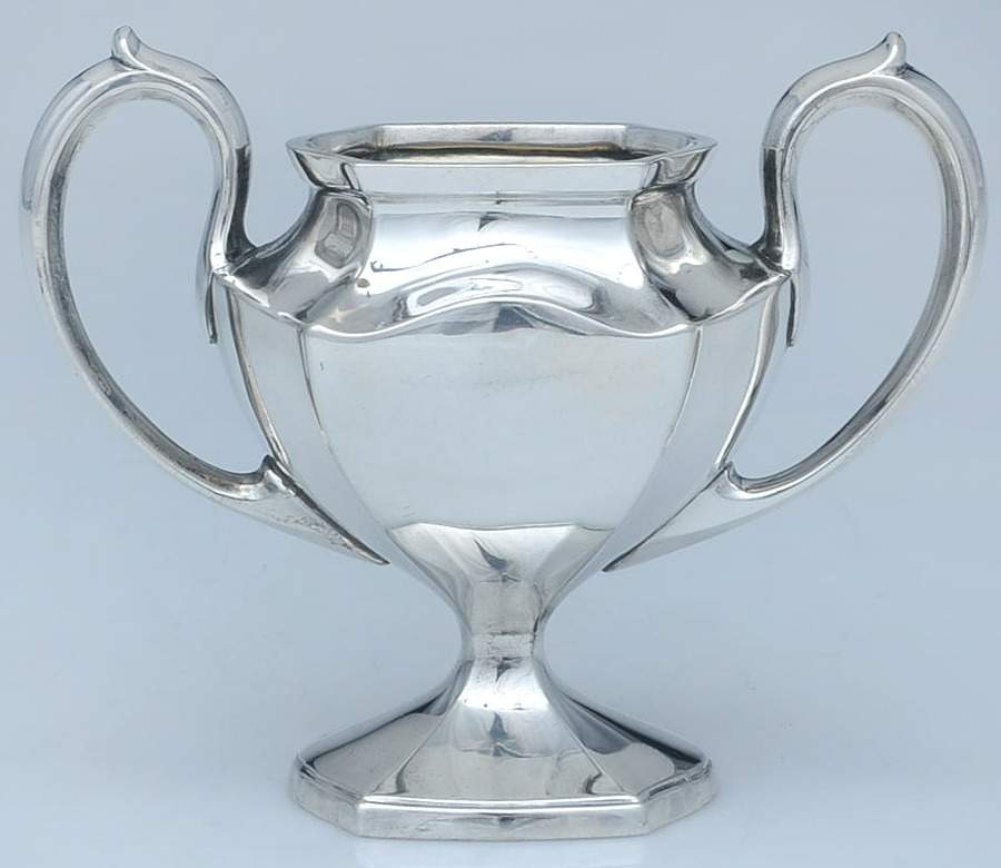 Minuet (Sterling, 1925, Hollowware) Mini Open Sugar Bowl by International Silver-1