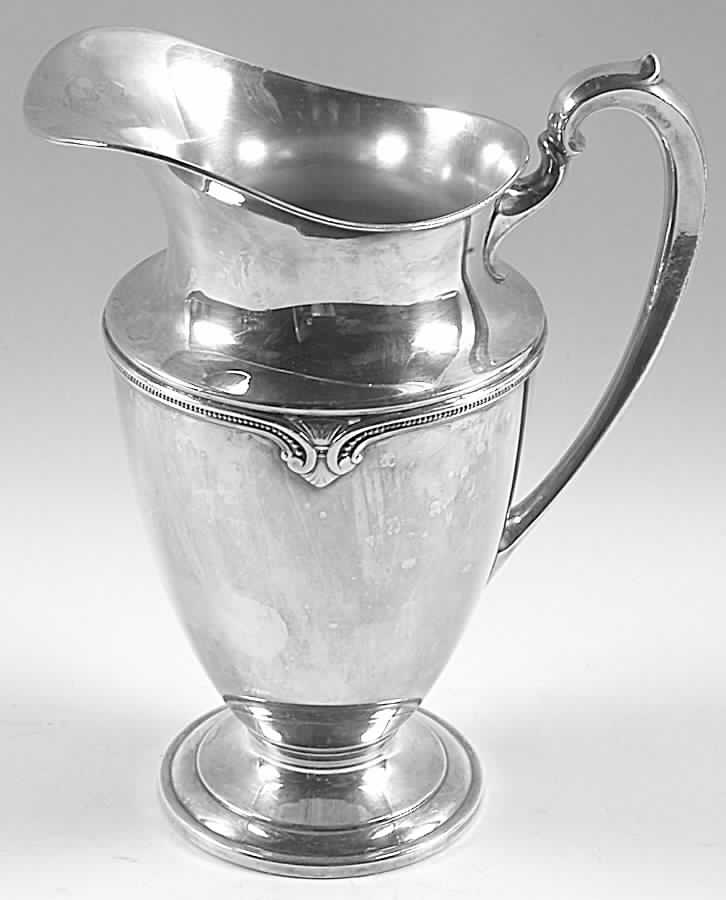 Moonbeam (Silverplate, Hollowware) Silverplate Water Pitcher by International Silver-1