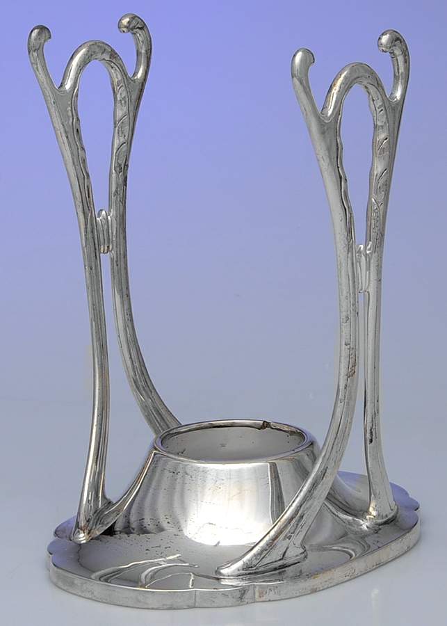 Orchid (Sterling, 1929-30, Hollowware) Sterling Kettle, Stand Only by International Silver-1