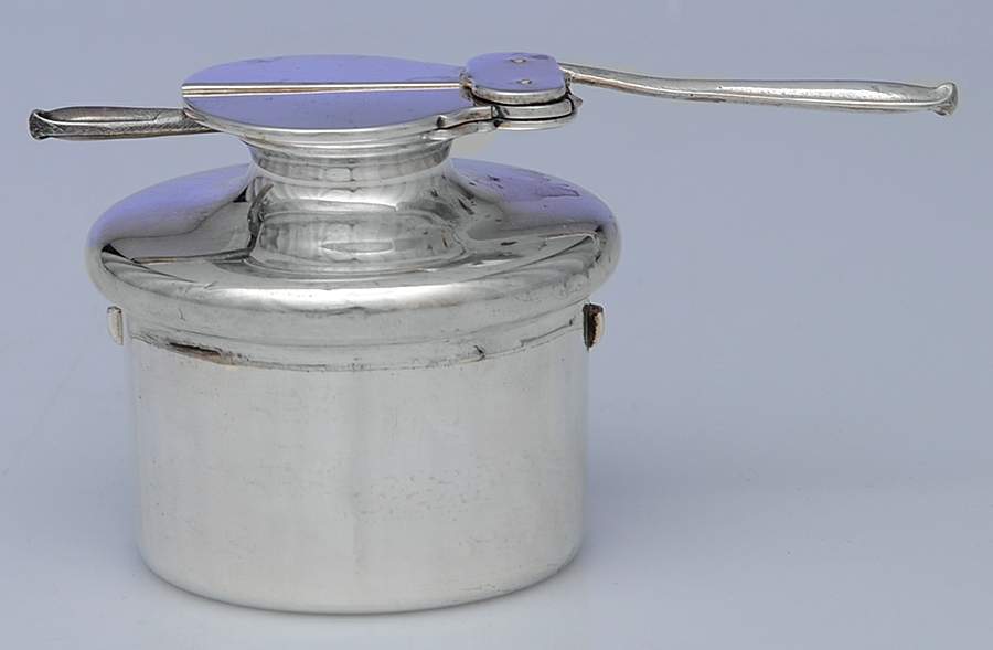 Orchid (Sterling, 1929-30, Hollowware) Sterling Burner For Kettle by International Silver-1