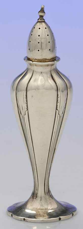 Orchid (Sterling, 1929-30, Hollowware) Pepper Shaker by International Silver-1