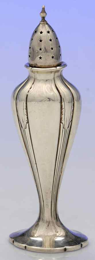Orchid (Sterling, 1929-30, Hollowware) Salt Shaker by International Silver-1