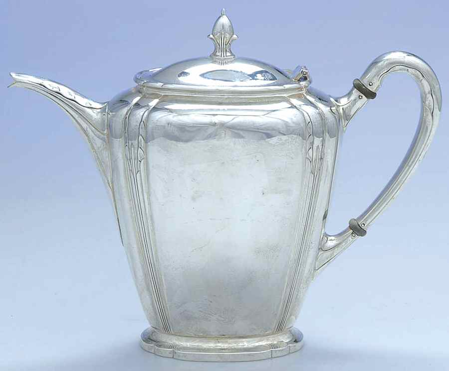 Orchid (Sterling, 1929-30, Hollowware) Coffee Pot by International Silver-1