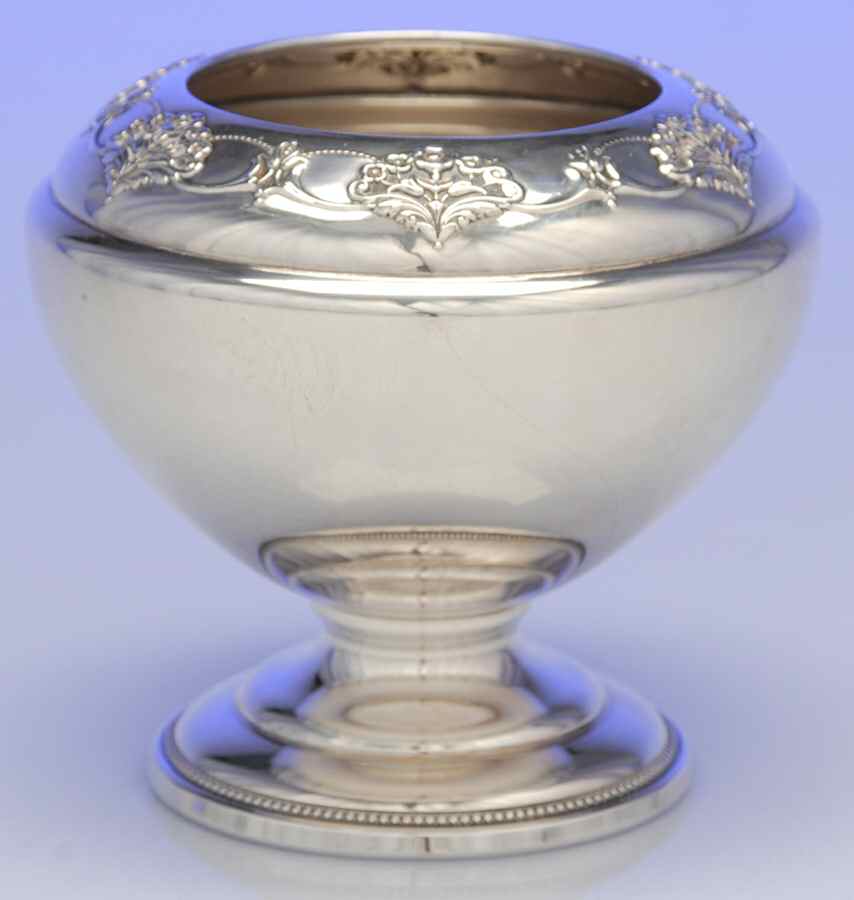 Queen's Lace (Sterling, 1949, Hollowware) Waste Bowl by International Silver-1