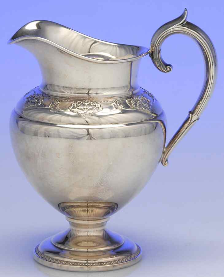 Queen's Lace (Sterling, 1949, Hollowware) Creamer by International Silver-1